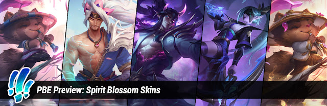 Surrender At 20 Pbe Preview Spirit Blossom Skins