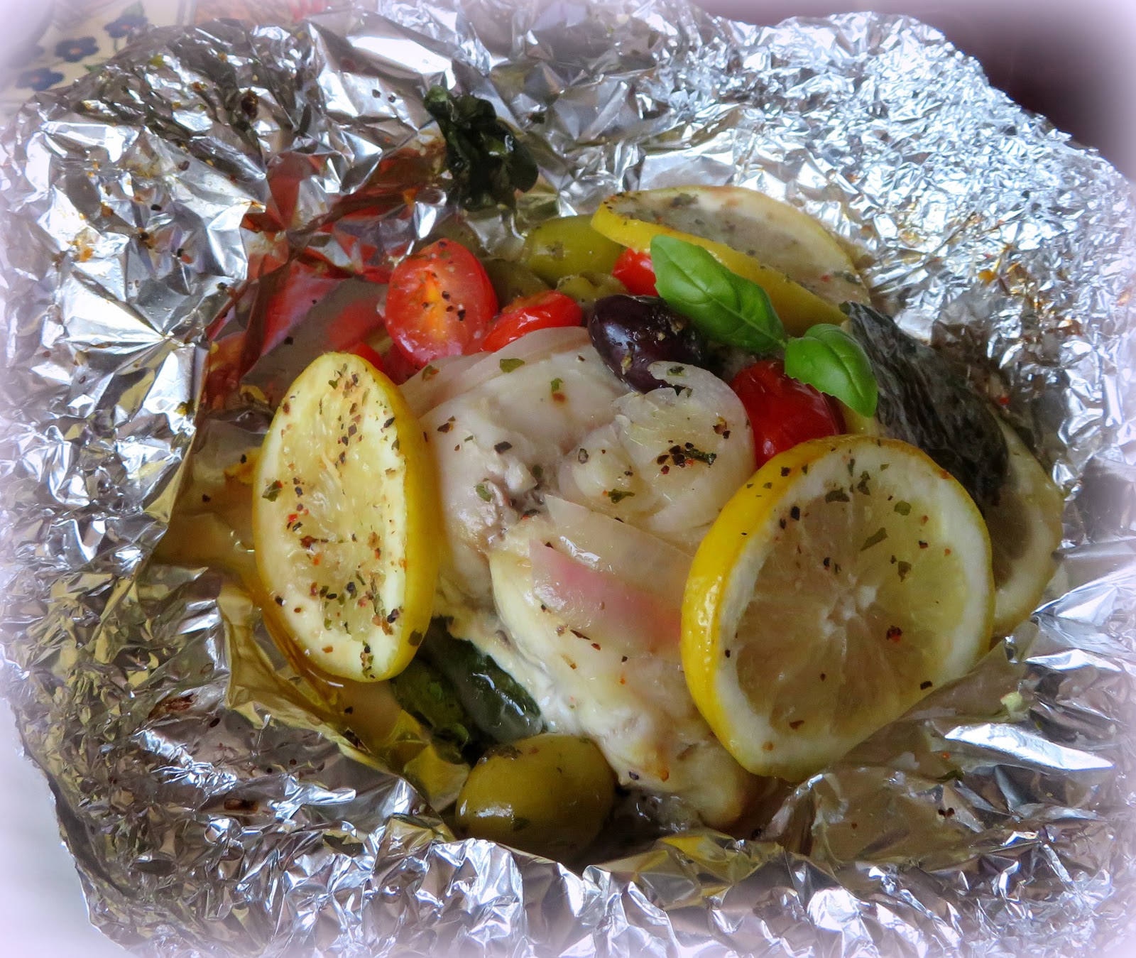 Foil Pack Mediterranean Red Snapper The English Kitchen