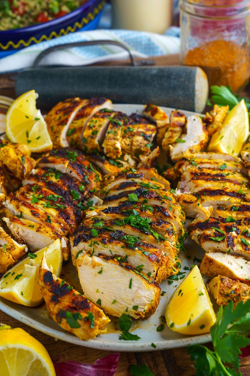 Grilled Chicken Shawarma