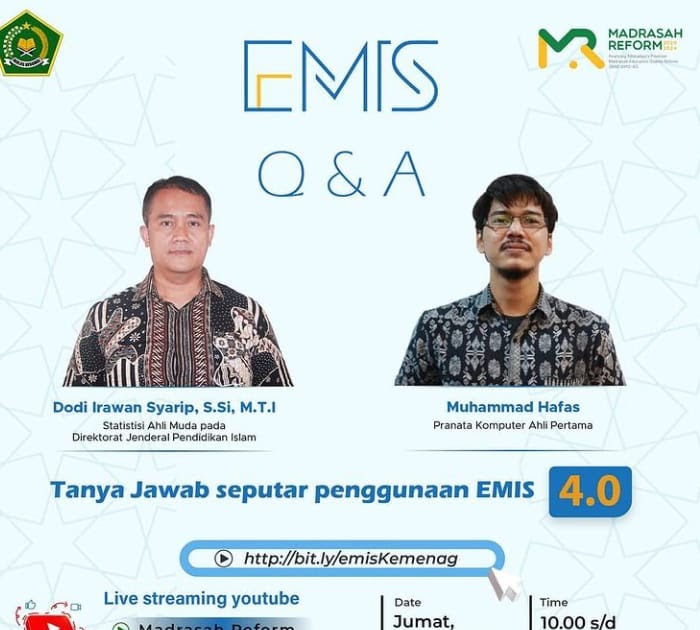 Question Answer Rilis 1 Emis 4 0 Https Emis Kemenag Go Id