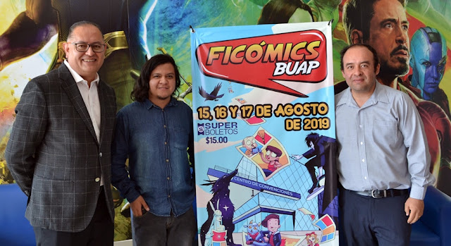 Anuncia BUAP la Feria Internacional de Cómics en el Centro de Convenciones