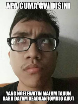 Meme Lucu Jomblo Tahun Baru 14