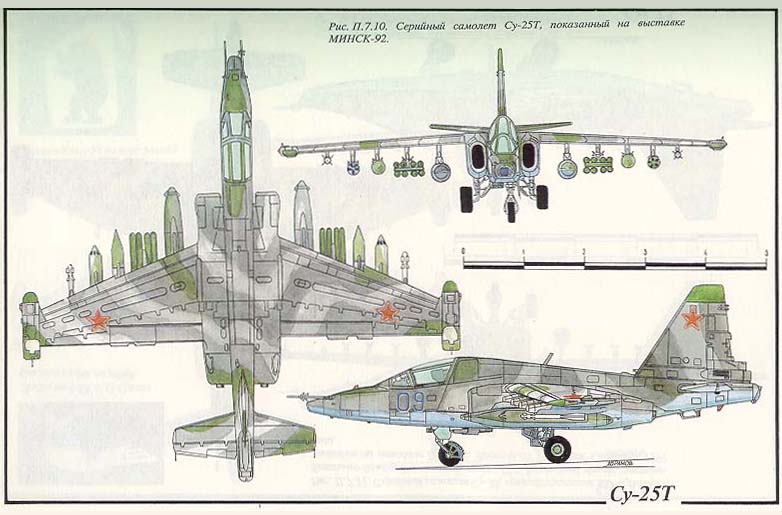 Су 25 штурмовик чертежи