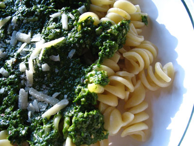 Spinach Pesto Pasta