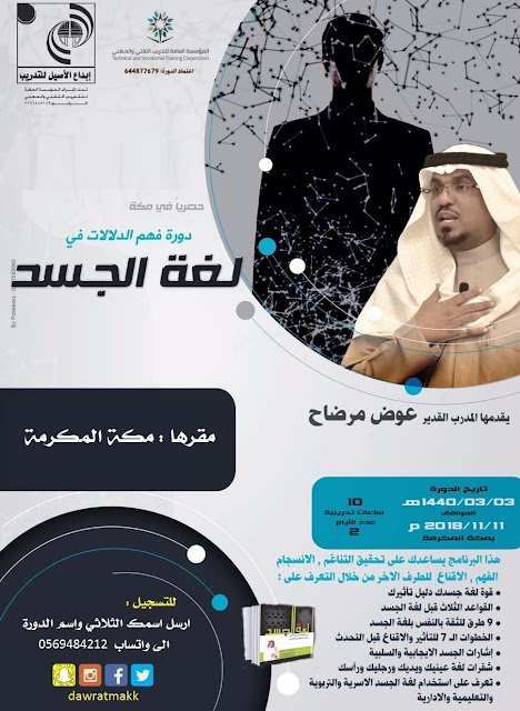 دورة فهم دلالات لغة الجسد - بمكة