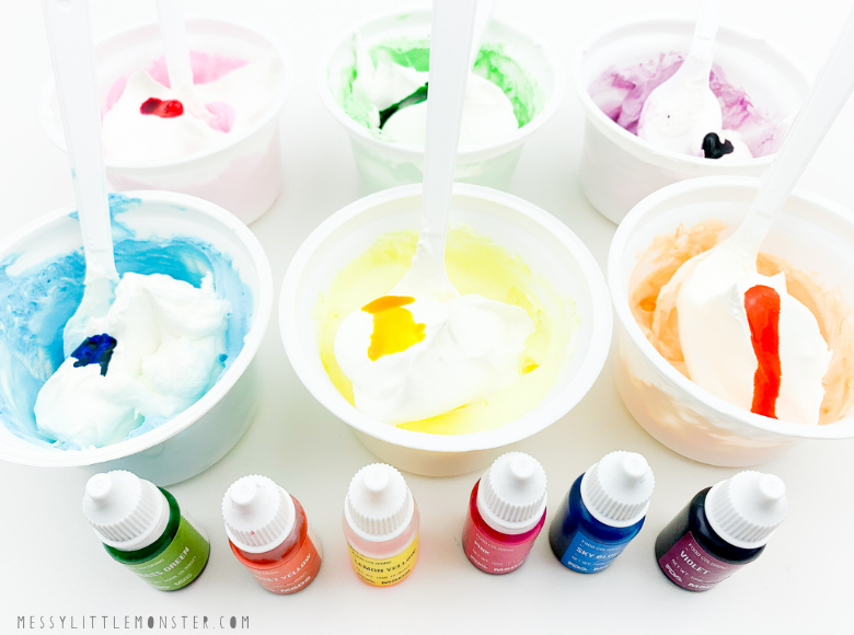 How to make edible paint