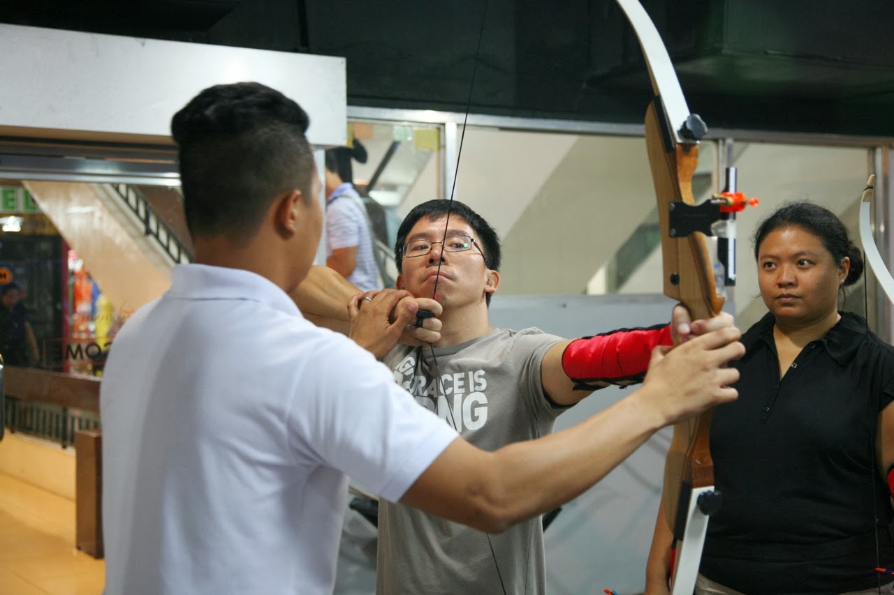 Life on Earth Kodanda Archery Range, Makati Cinema Square basement