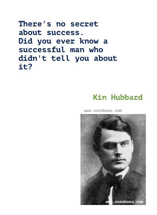 Kin Hubbard Quotes. Kin Hubbard Books Quotes, Kin Hubbard Funny, Money, Politics, & Sarcasm Quotes. Kin Hubbard