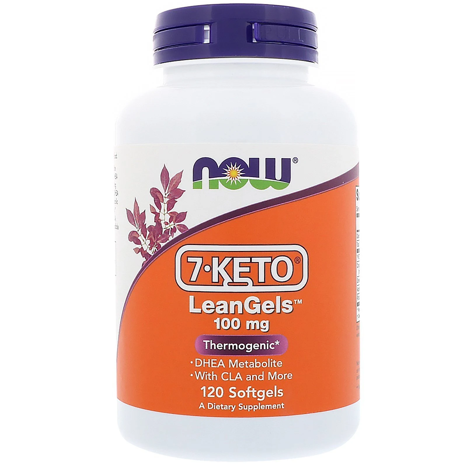 Now Foods, 7-Keto LeanGels, 100 мг, 120 мягких желатиновых капсул