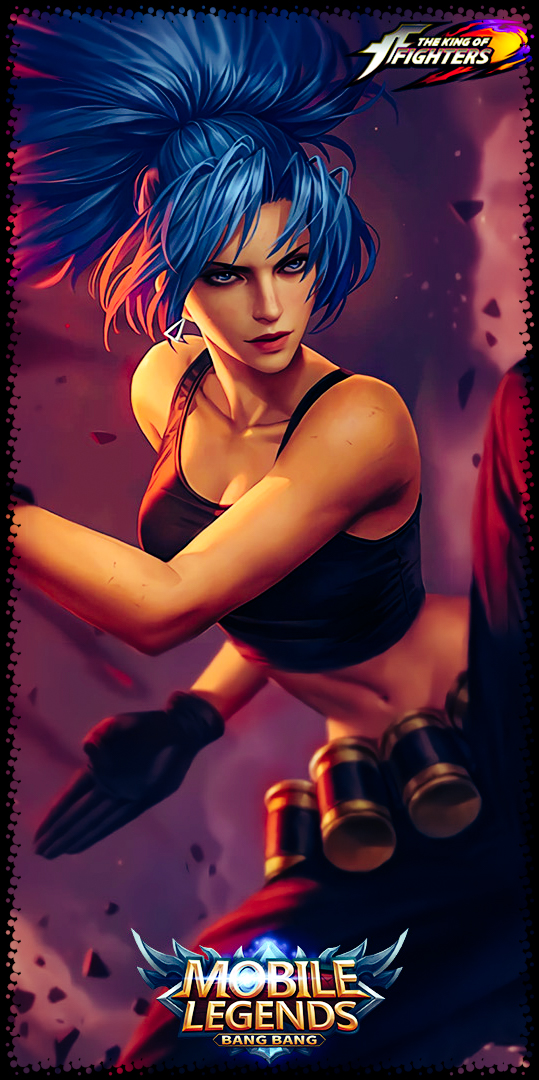 Dark As Night: MLBB Karina Wallpaper