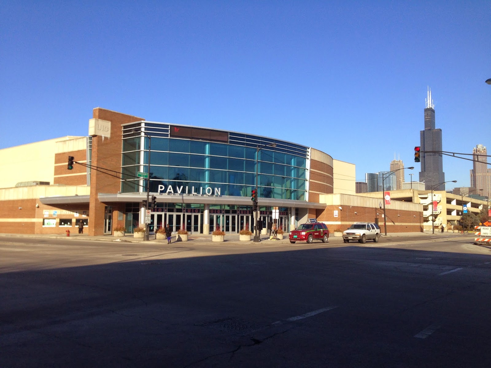 Boring Old White Guy: I walk past the UIC Pavilion...