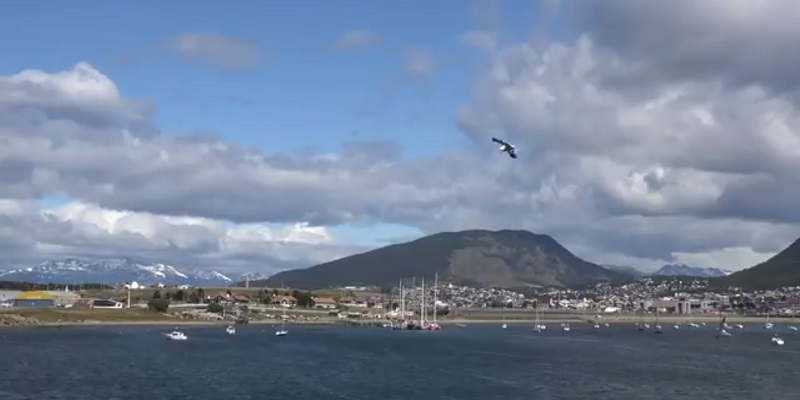 Ushuaia tourist place in south america