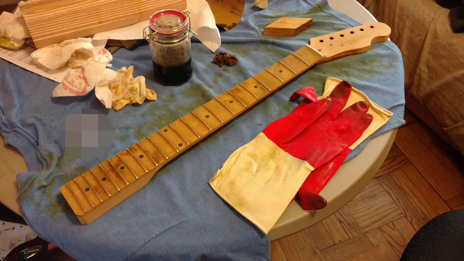 Jorts Jorts Jorts: Using Aniline Dye and Tru Oil to Liven Up an