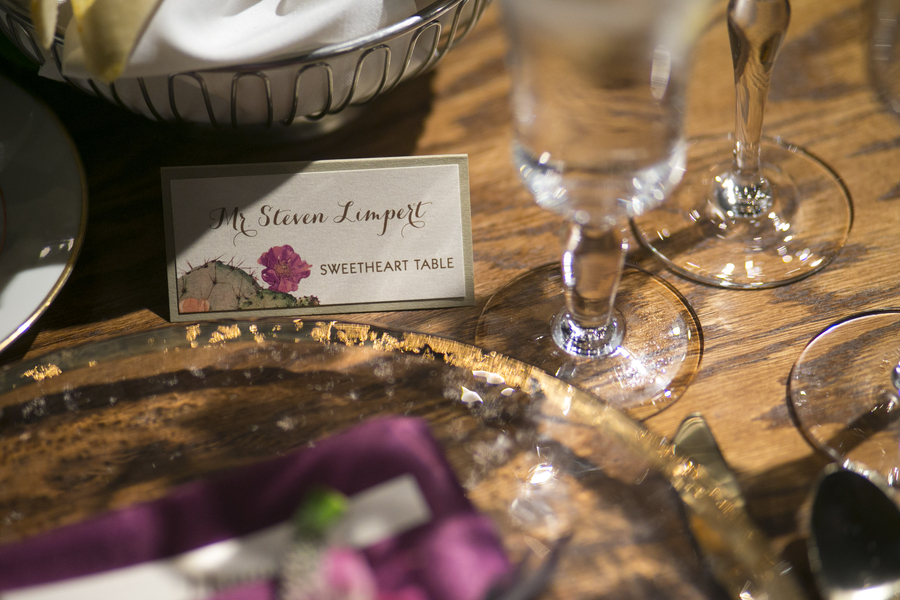 Purple Desert Botanical Garden Wedding Purple Desert Botanical Garden Wedding
