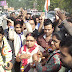 कानपुर - राष्ट्रीय मानवाधिकार सुरक्षा संस्थान ने निकाला विशाल जलूस