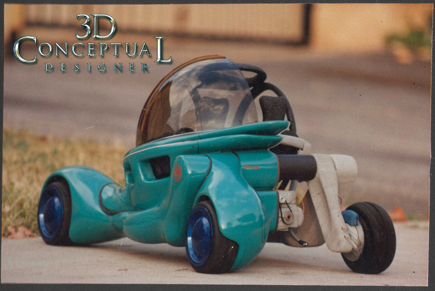 3DconceptualdesignerBlog Personal Project My Bubble Car Design 1989