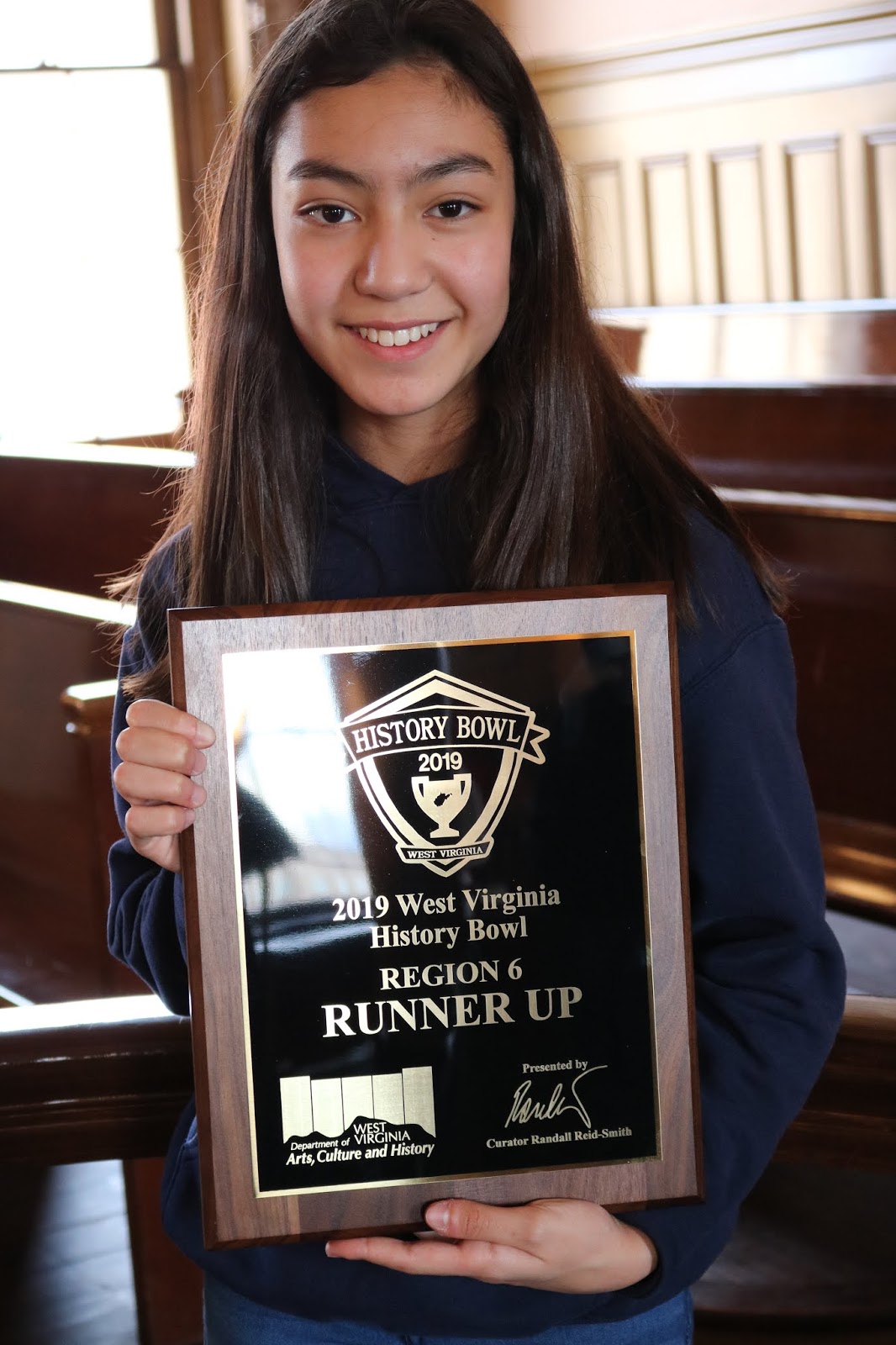 Kids eConnection WV History Bowl Regional Runners Up