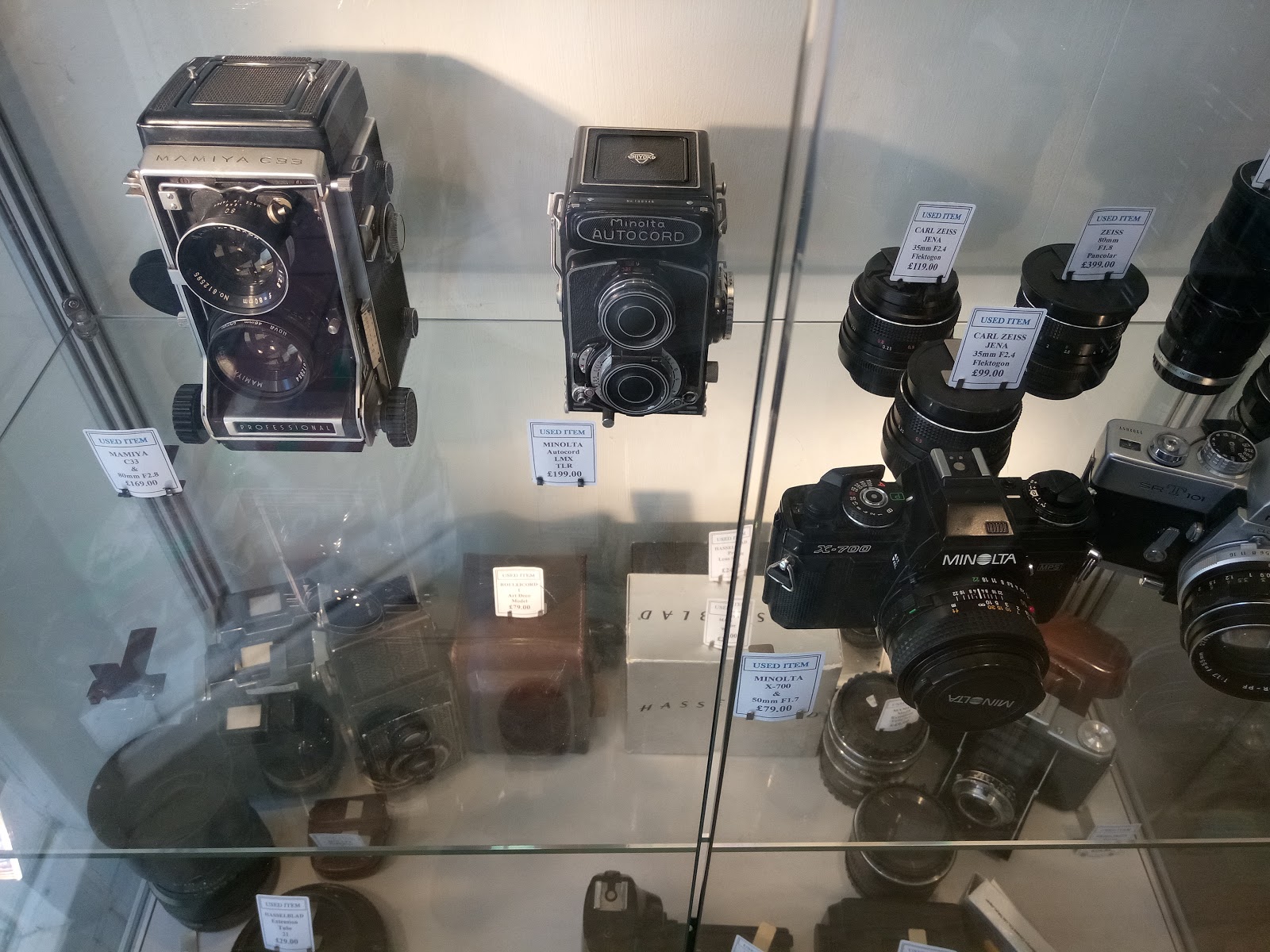 Camera shopping at Canterbury Camera Centre