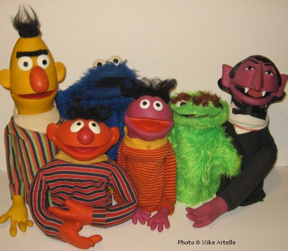 Mikey's Vintage Sesame Street Toy Puppets Blog! Abelardo Hand Puppet