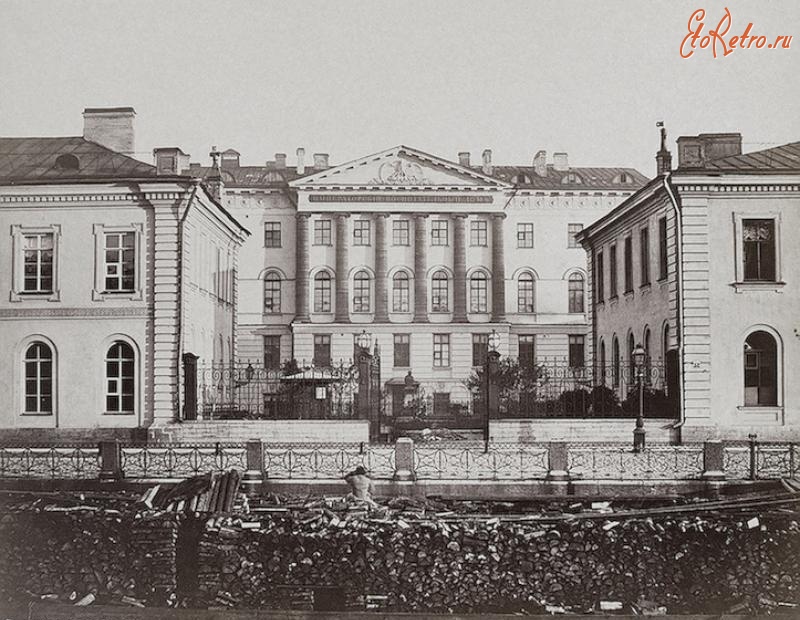 московский императорский воспитательный дом. дворец графа к. воспитательный дом екатерины 2. г. московский воспитательный дом бецкой.