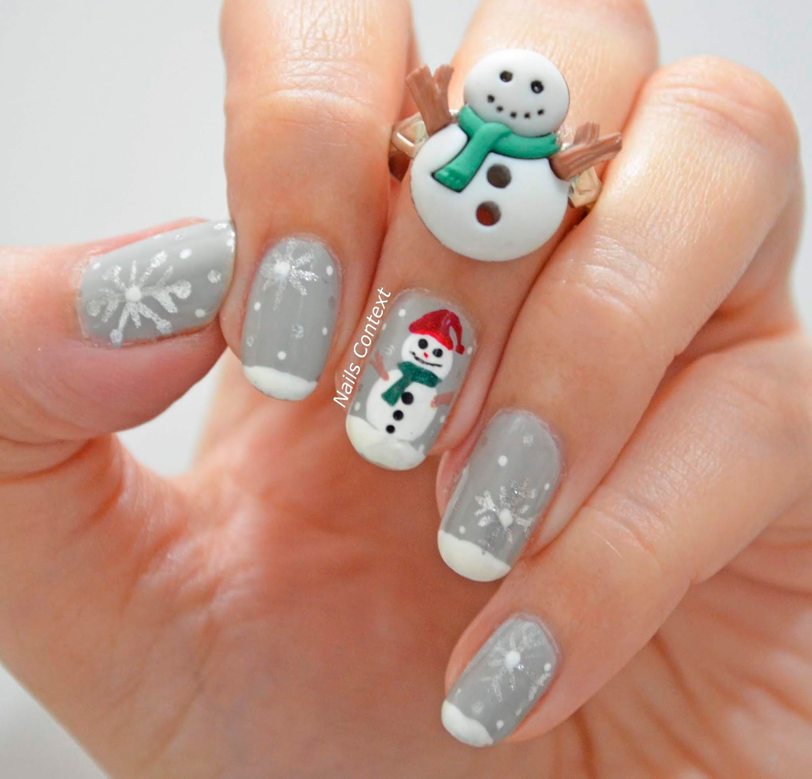 Nails Context: Frosty the Snowman