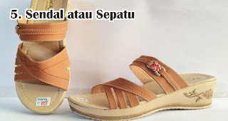 Sendal atau Sepatu untuk Hadiah Ulang Tahun mama