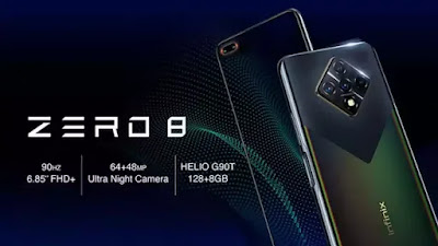Infinix Zero 8 launched with 90Hz Display, quad Cameras: price and Specifications