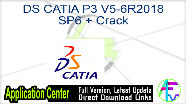 DS CATIA P3 V5-6R2018 SP6 + Crack