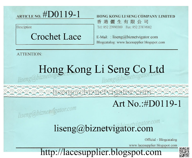 Crochet Lace Manufacturer - Hong Kong Li Seng Co Ltd