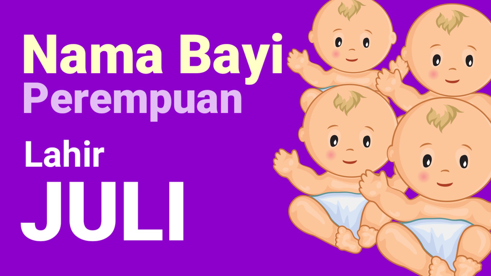 31++ Nama bayi perempuan di bulan juli ideas in 2021 
