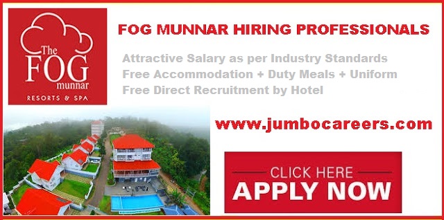Resort Jobs in Munnar Kerala