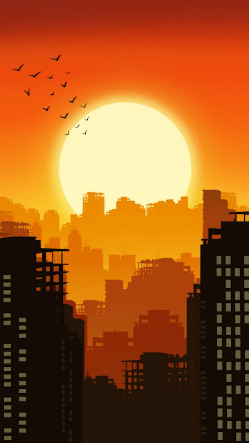 Citu Sunset Minimalist iphone wallpaper Citu Sunset Minimalist iphone wallpaper