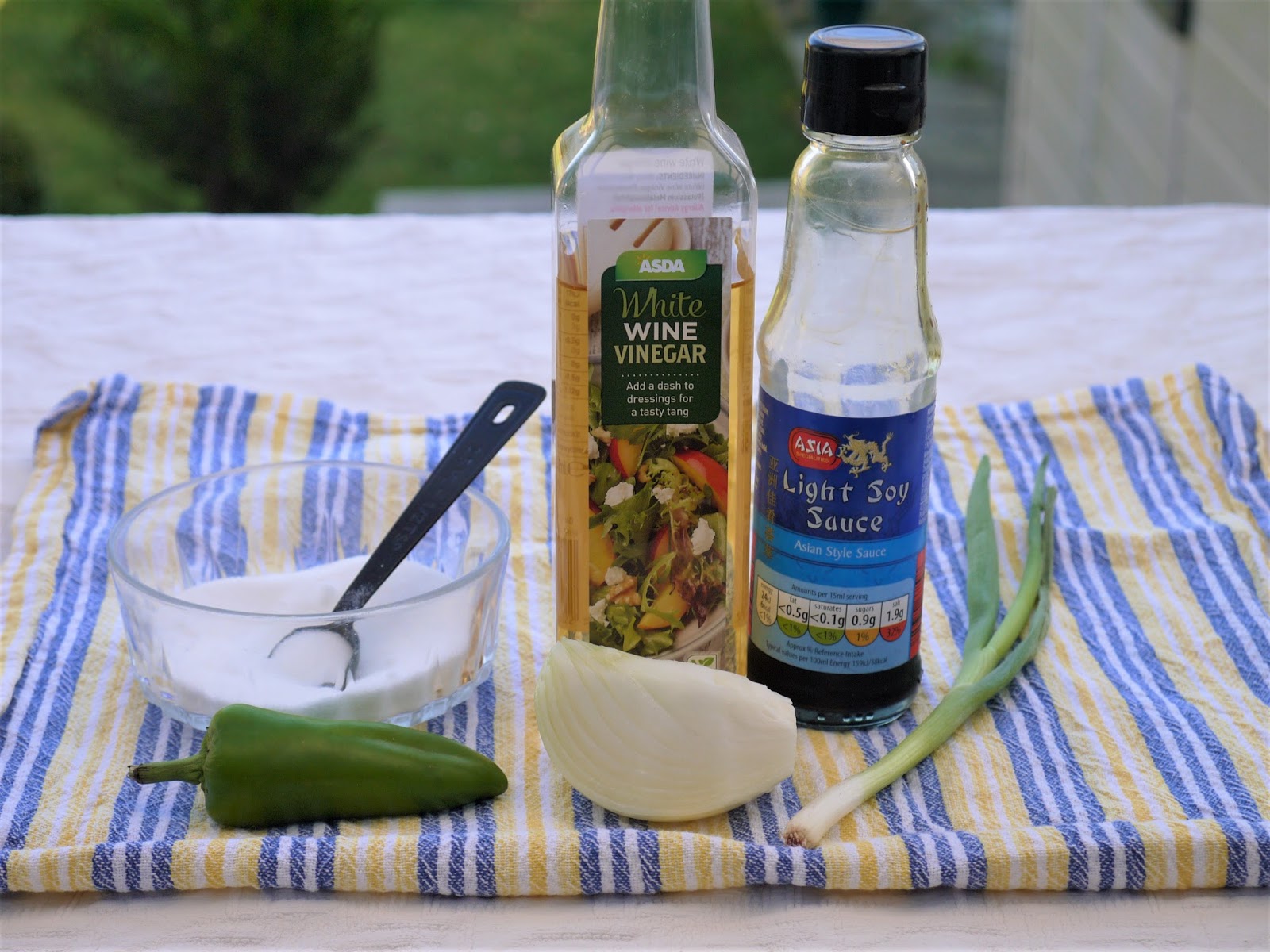 This Muslim Girl Bakes Korean Potato Pancake with Onion Soy Sauce.