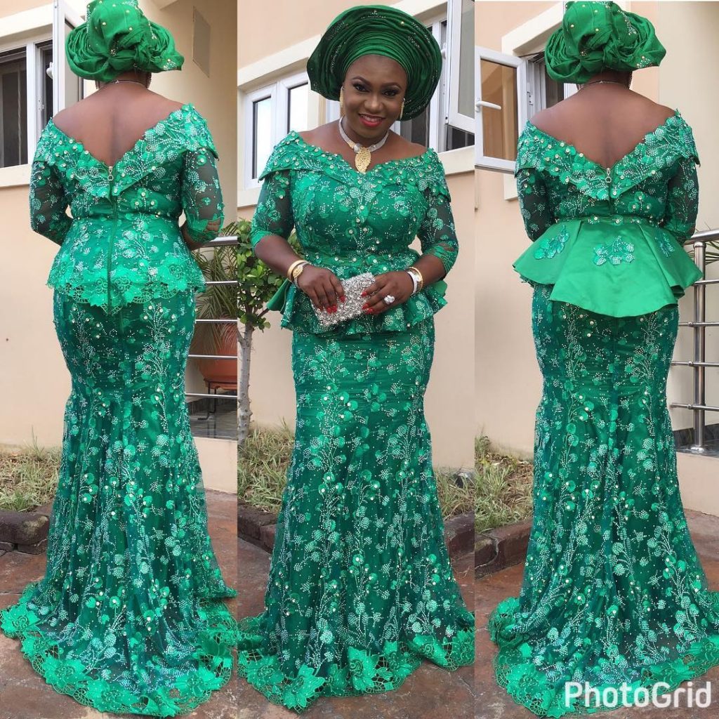 latest aso ebi skirt and blouse styles