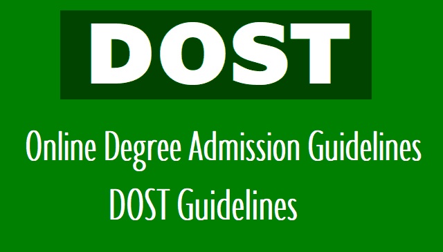 DOST Online Degree Admission Guidelines - TS GO.No.12 DOST Guidelines dost online degree admission guidelines,dost guidelines for admission of the students into undergraduate courses,dost guidelines for admission of the students into degree courses,dost guidelines for degree admissions