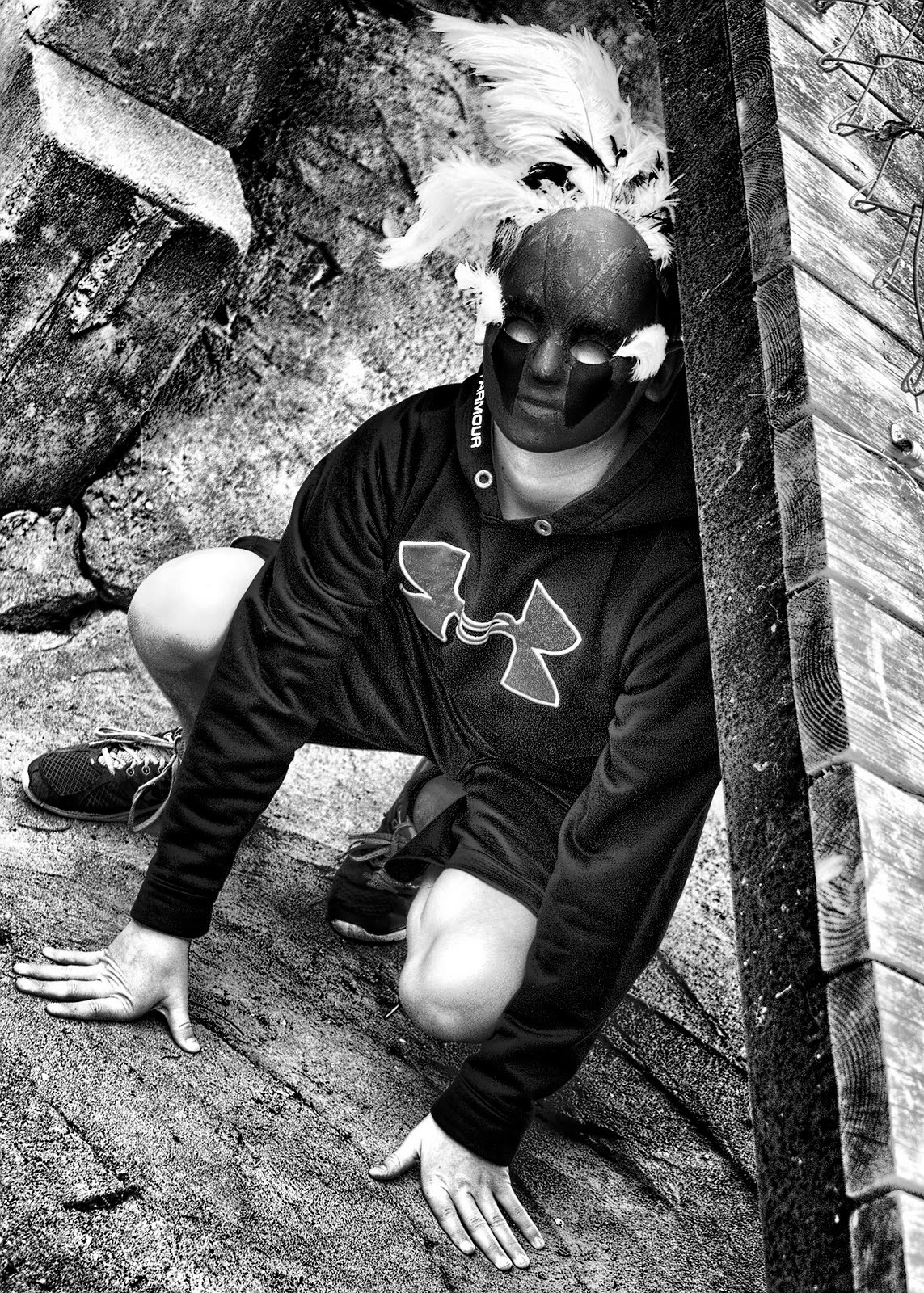 2011 Masks Mr. Smith's "Lord of the Flies" Masks in Nature