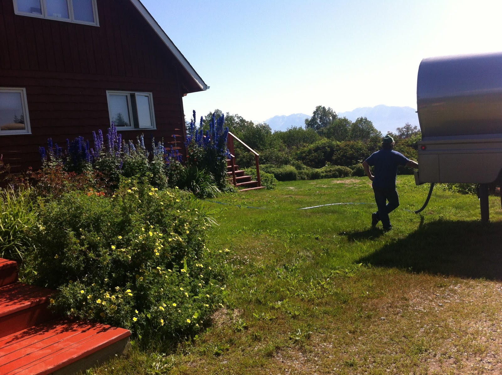 Life in Alaska — A View From Homer Water Delivery!