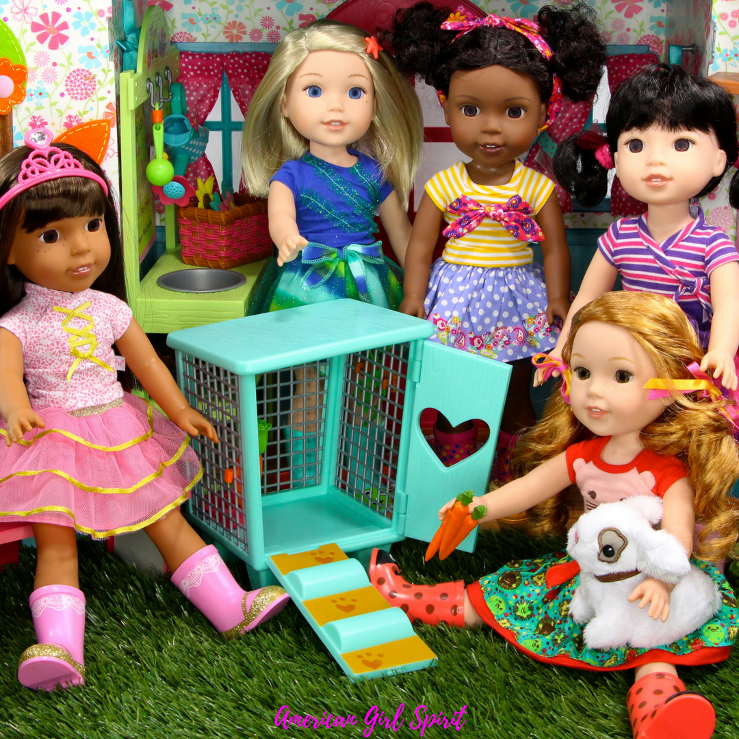 American Girl Spirit American Girl WellieWishers Carrot & Hutch