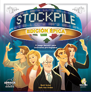 Stockpile: Edición épica (vídeo reseña) El club del dado Stockpile