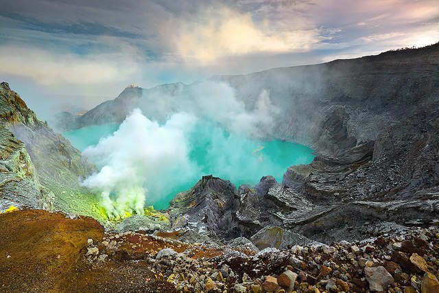 Ijen Crater, East Java, Indonesia