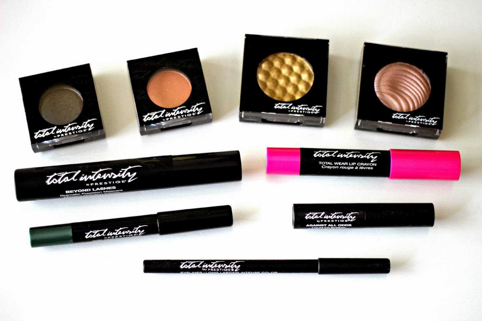Prestige Cosmetics Total Intensity Collection Glam Makeup Look