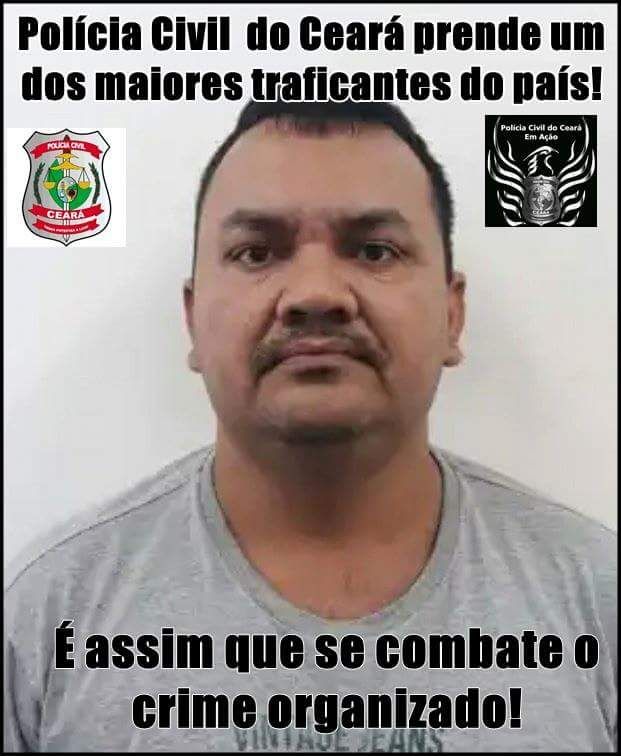 POLÍCIA CIVIL DO CEARÁ PRENDE UM DOS MAIORES TRAFICANTES DO PAÍS Blog