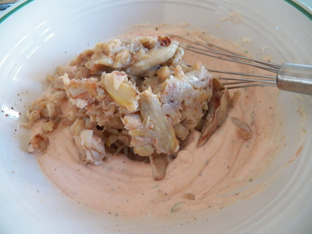 Danish Crab Salad - Krabbe Salat