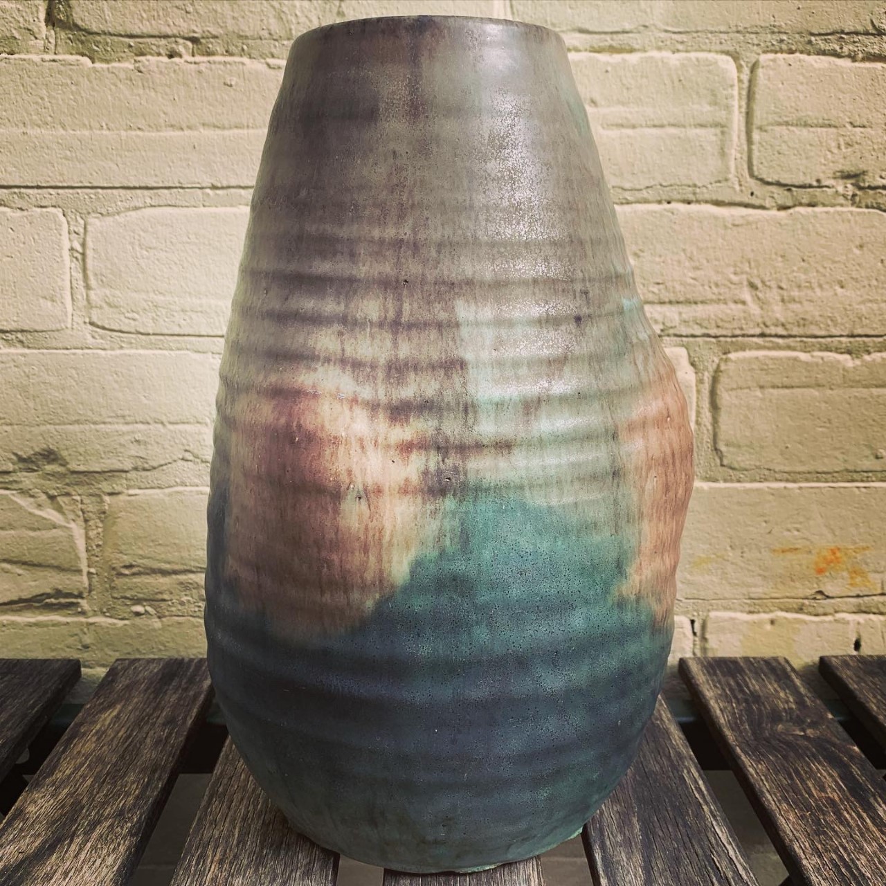 Era Antiques Rare and Important Mid Century Studio Pottery Vase by