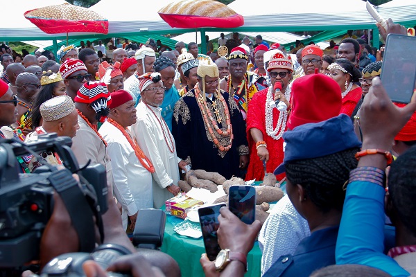 When Eze Ohazurume 1 led Igbos in Ghana to celebrate new yam festival
