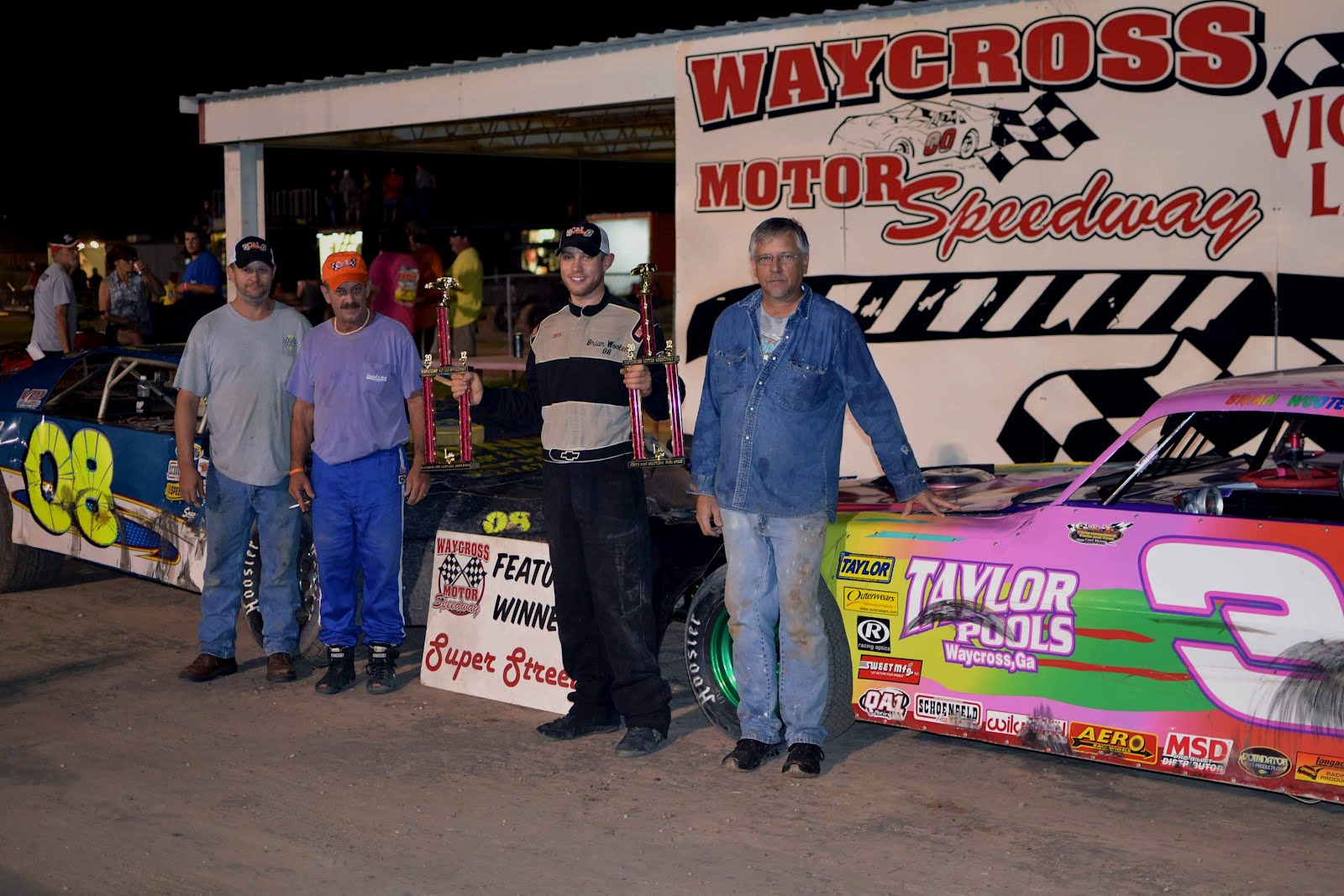Deep Dixie Racing Brian Wooten Wins Two Features At Waycross Motor