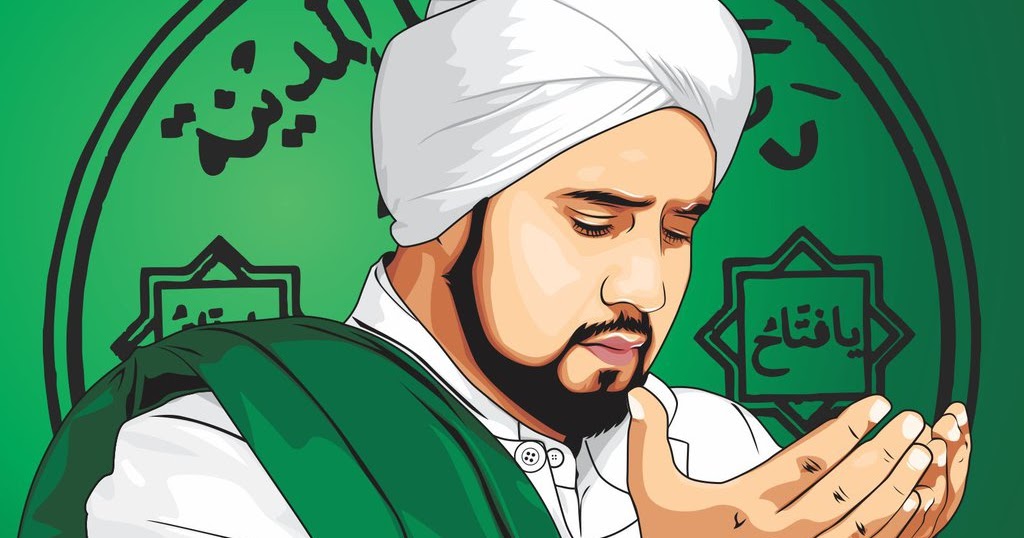 Foto Habib Syech Assegaf Kartun Nusagates