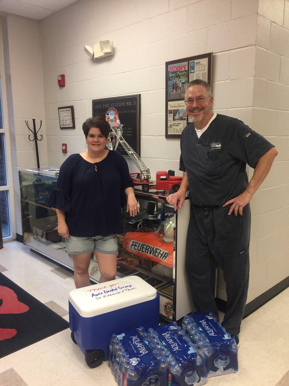 Kitzy’s Corner Dental Blog Thanks Apex Police, EMS and Firefighters!