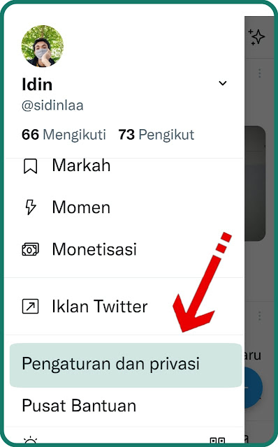 Cara Mengunci Akun Twitter - Gembok Akun Twitter - Anak Arsitektur