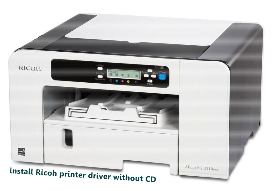 How To install Ricoh Printer Drivers Without CD